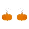 Erstwilder Pumpkin Mirror Drop Earrings - Orange^ Essential Earrings