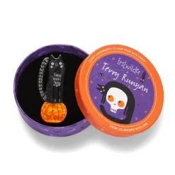 Erstwilder Pumpkin Time Kitty Brooch^ Brooches