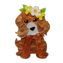 Erstwilder Puppy Love Brooch^ Brooches