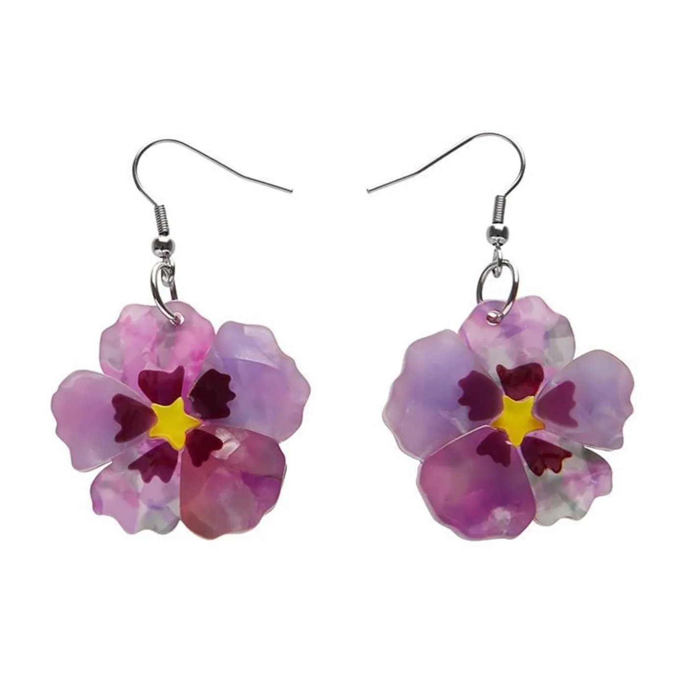 Erstwilder Purple Prose Earrings^ Earrings