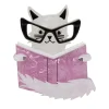 Erstwilder Puss In Books Brooch^ Brooches