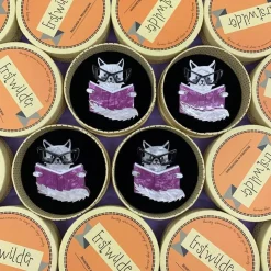 Erstwilder Puss In Books Brooch^ Brooches
