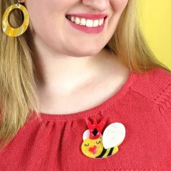 Erstwilder Queen Bee Brooch^ Brooches