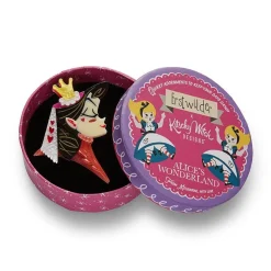 Erstwilder Queen Of Hearts Brooch^ Brooches