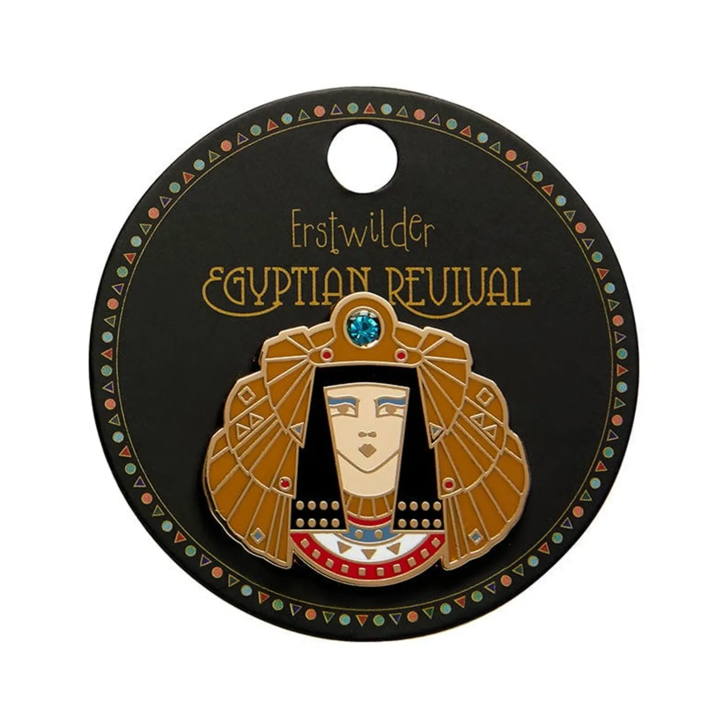 Erstwilder Queen Of The Nile Cleopatra Enamel Pin^ Enamel Pins
