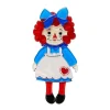 Erstwilder Raggedy Annie Doll Brooch^ Brooches