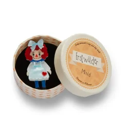 Erstwilder Raggedy Annie Mini Brooch^ Brooches