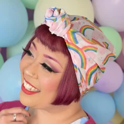 Erstwilder Rainbow Heart Head Scarf^ Scarves