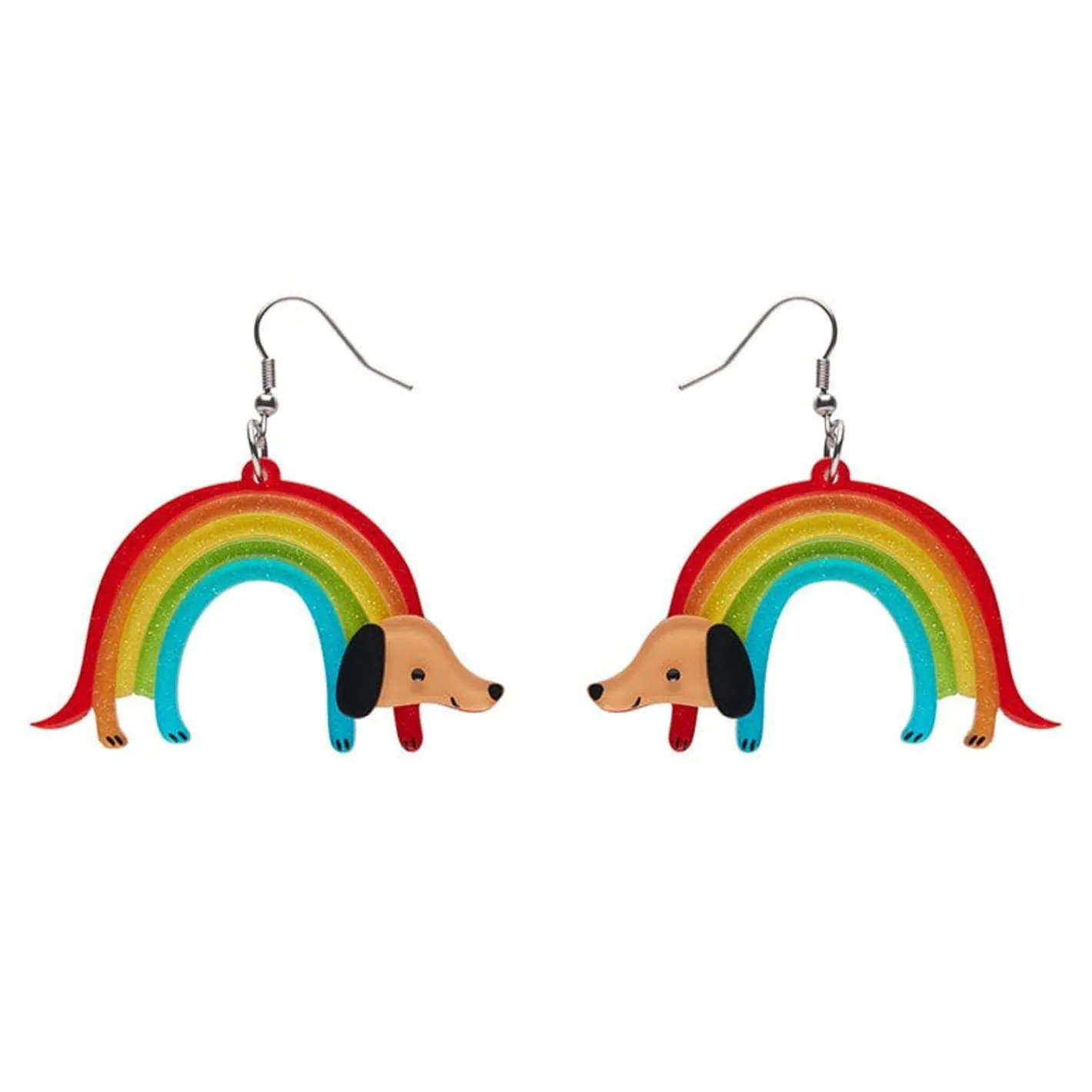 Erstwilder Rainbow Ruff Earrings^ Earrings