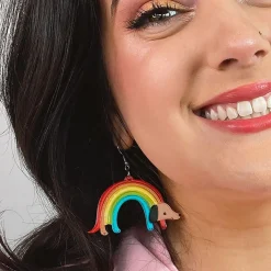Erstwilder Rainbow Ruff Earrings^ Earrings