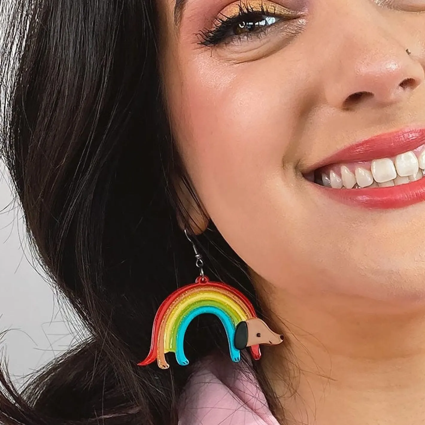 Erstwilder Rainbow Ruff Earrings^ Earrings