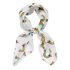 Erstwilder Rainbow Ruff Head Scarf White^ Scarves