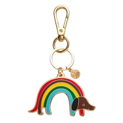 Erstwilder Rainbow Ruff Key Ring^ Enamel Key Rings