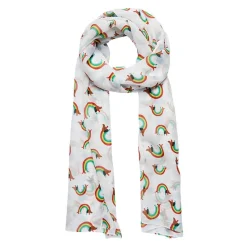 Erstwilder Rainbow Ruff Neck Scarf White^ Scarves