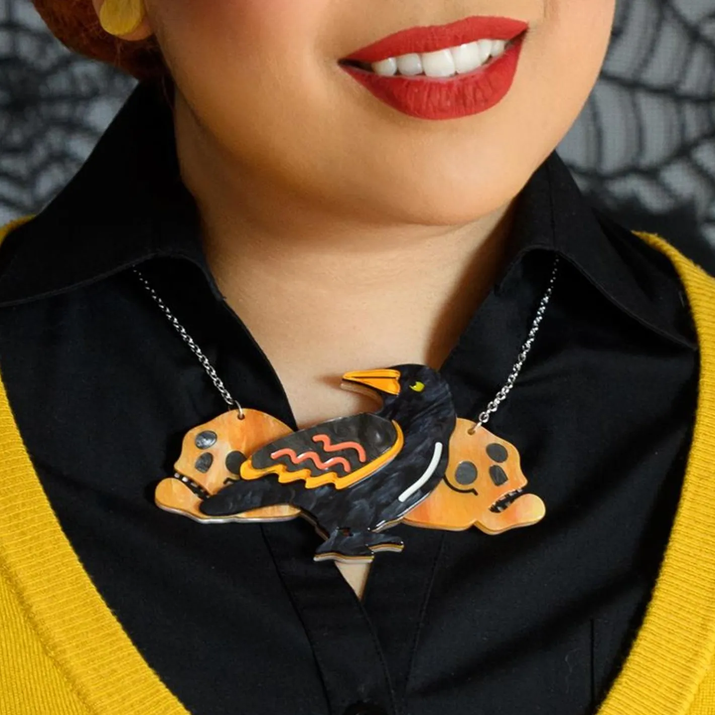 Erstwilder Raven Mad Necklace^ Necklaces