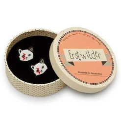 Erstwilder Rebel, Rebel Cat Earrings^ Earrings