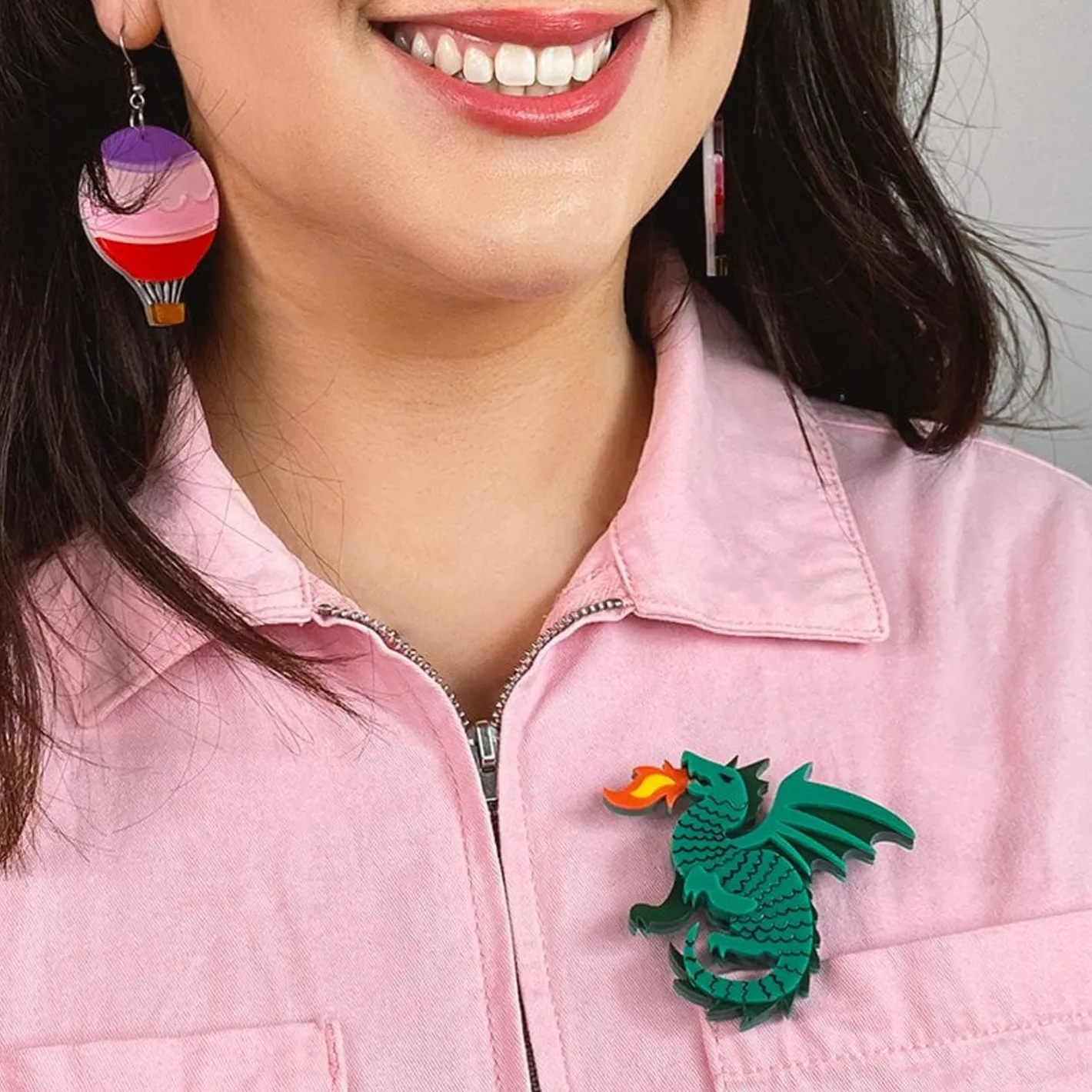 Erstwilder Reign Of Fire Brooch^ Brooches