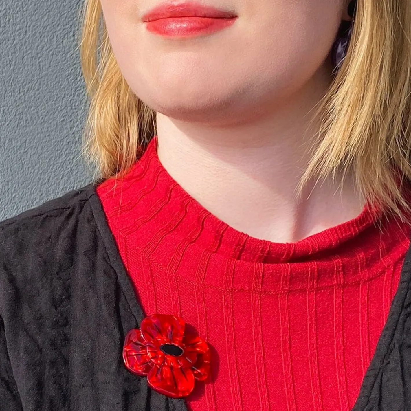 Erstwilder Remembrance Poppy Brooch^ Brooches