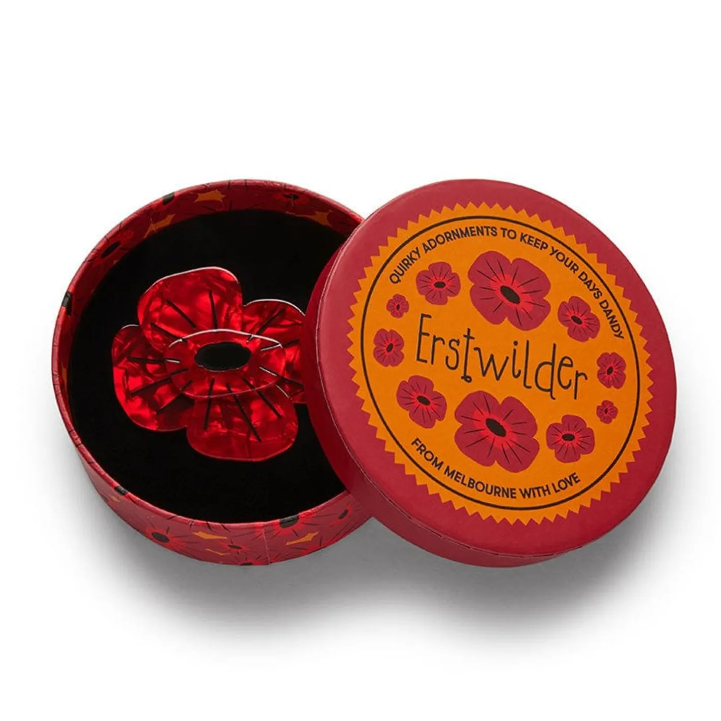 Erstwilder Remembrance Poppy Brooch^ Brooches