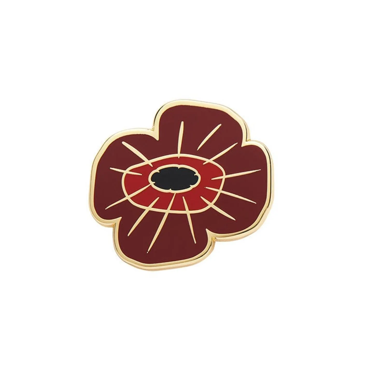Erstwilder Remembrance Poppy Enamel Pin^ Enamel Pins