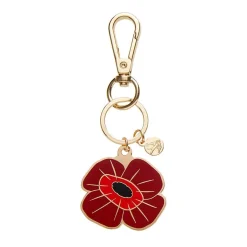 Erstwilder Remembrance Poppy Enamel Key Ring^ Enamel Key Rings