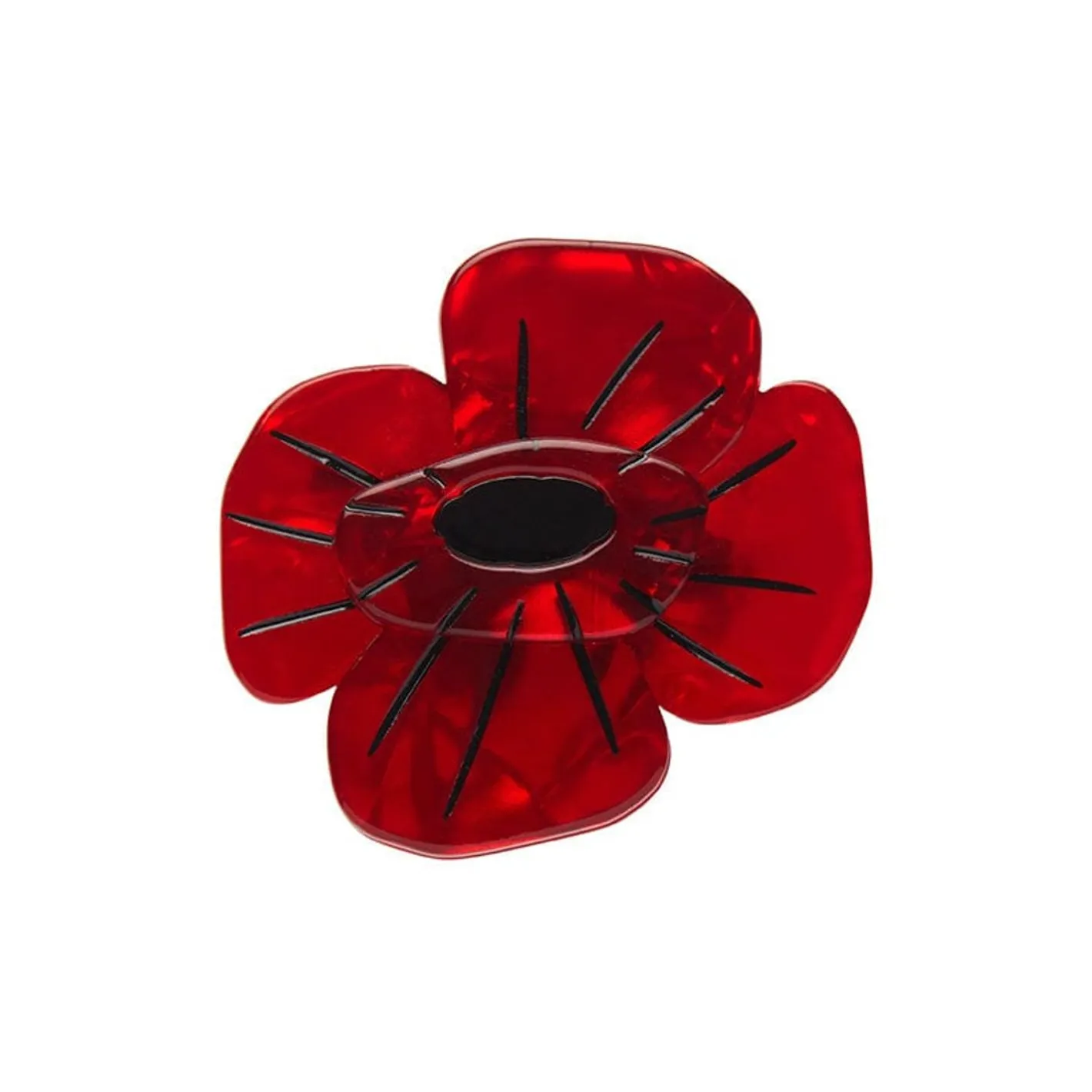 Erstwilder Remembrance Poppy Mini Brooch^ Brooches
