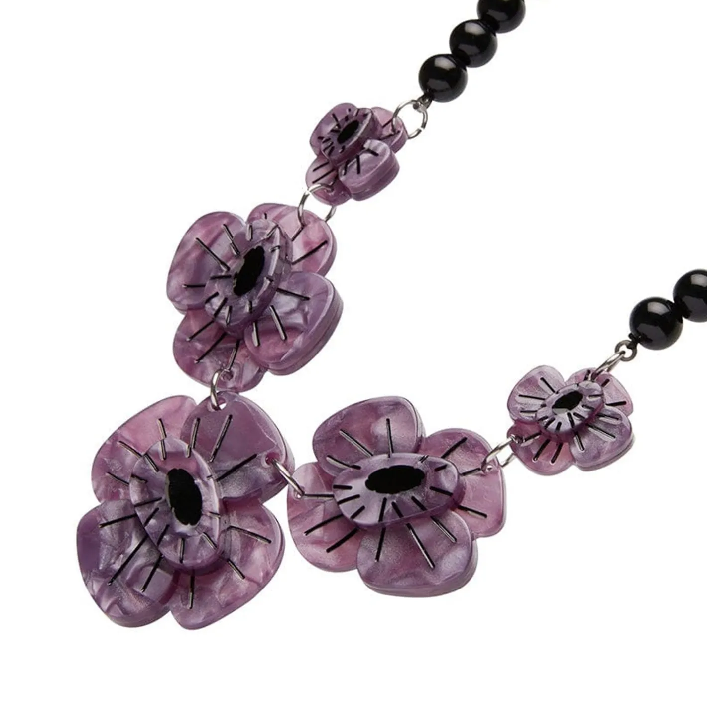 Erstwilder Remembrance Poppy Necklace^ Necklaces