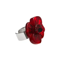 Erstwilder Remembrance Poppy Ring^ Rings