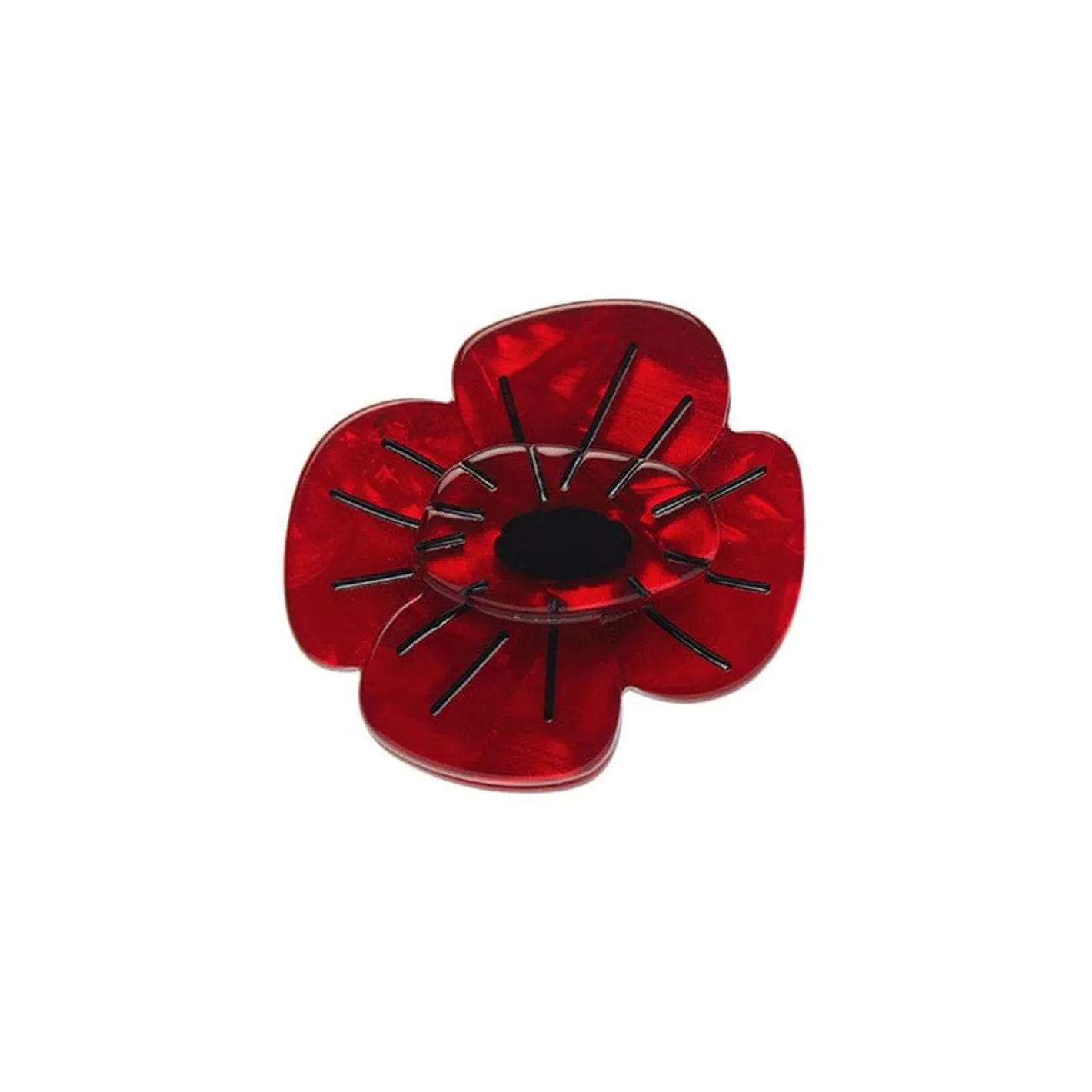 Erstwilder Remembrance Poppy Ring^ Rings