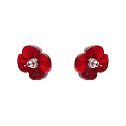 Erstwilder Remembrance Poppy Stud Earrings^ Earrings