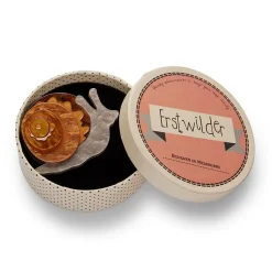 Erstwilder Reticulated Rebel Brooch^ Brooches