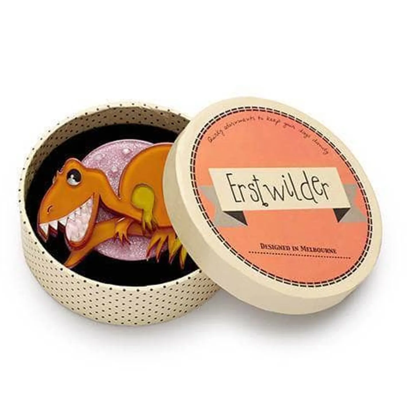 Erstwilder Rex The Tyrant King Brooch^ Brooches