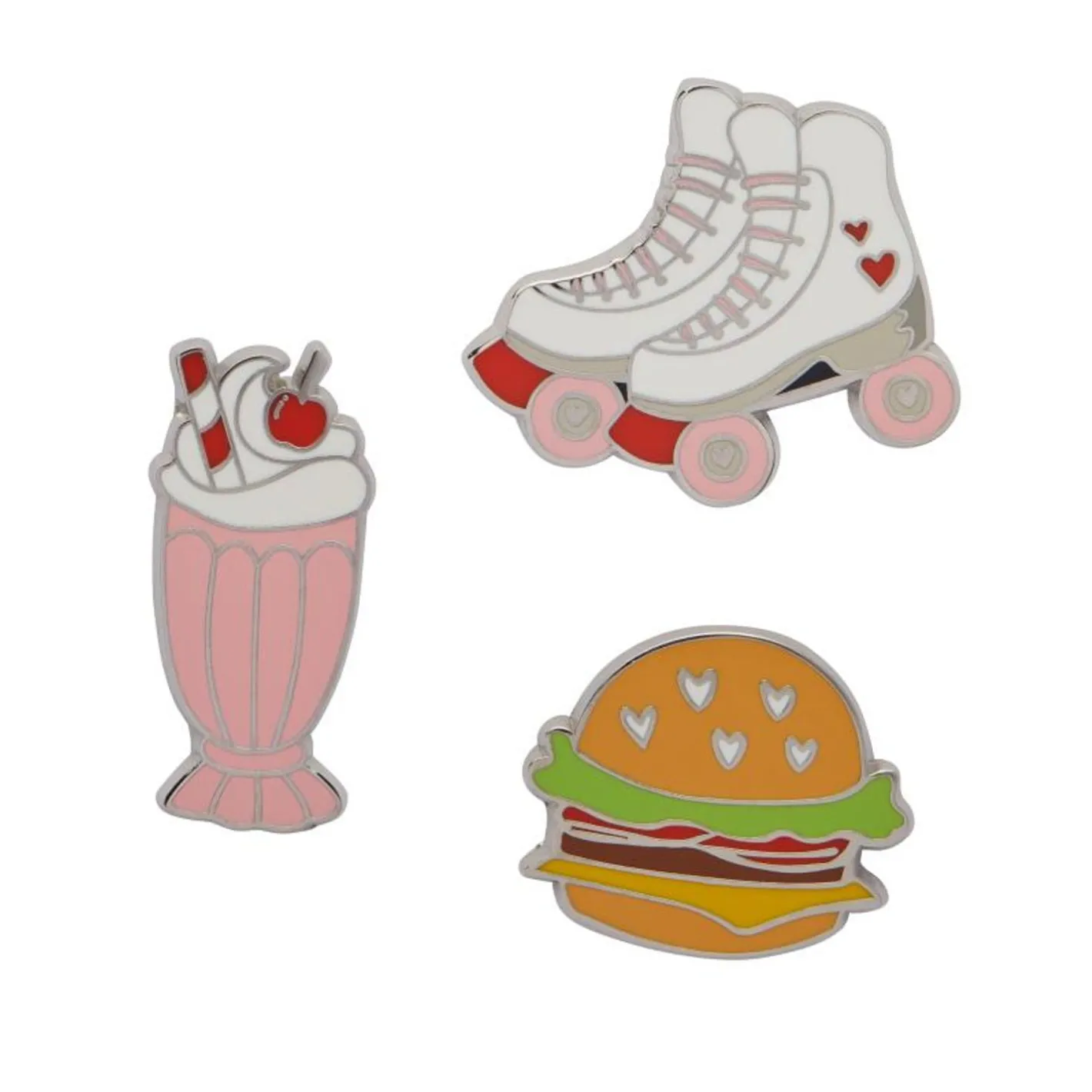 Erstwilder Roadside Diner Pin Set^ Enamel Pins