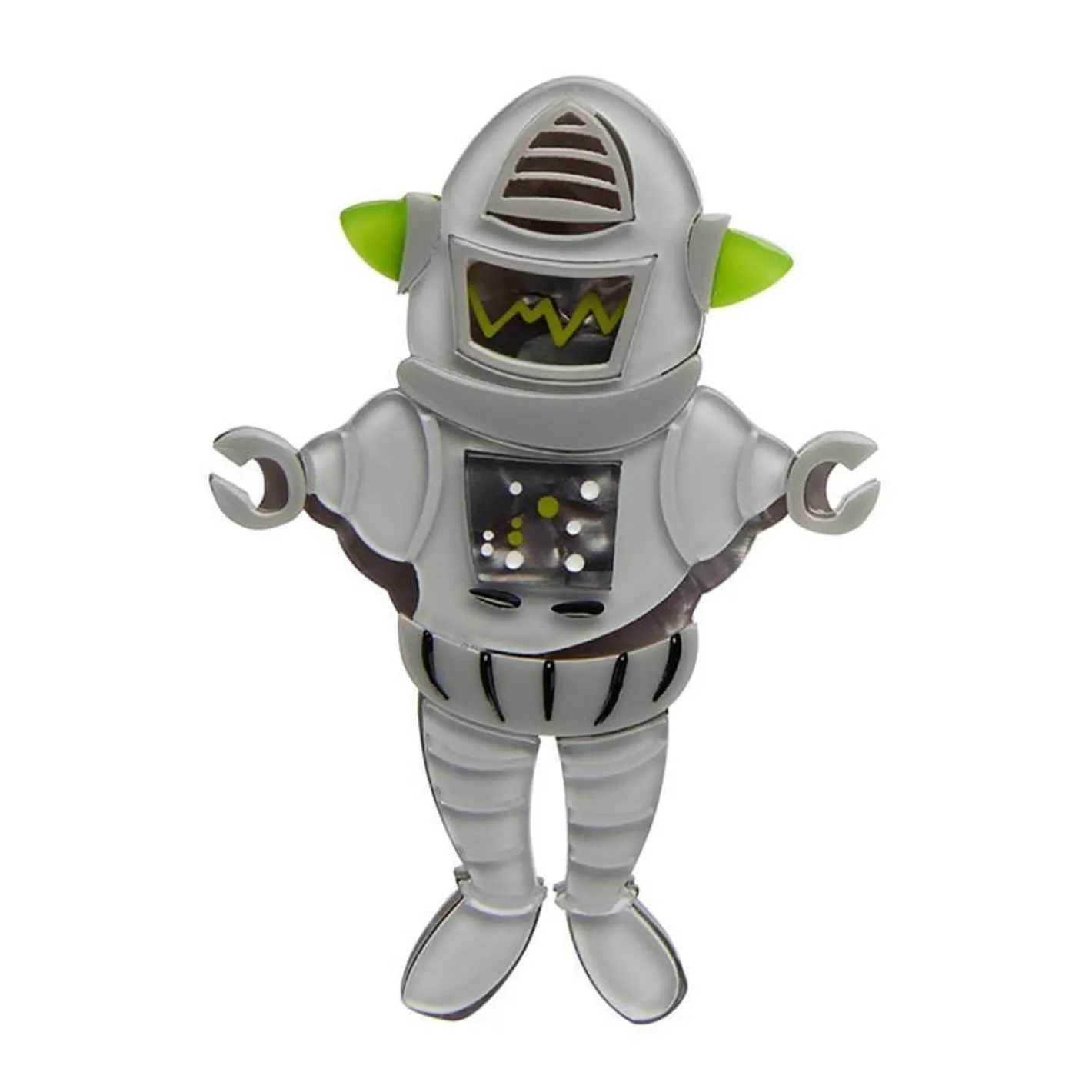 Erstwilder Robert The Rational Robot Brooch^ Brooches
