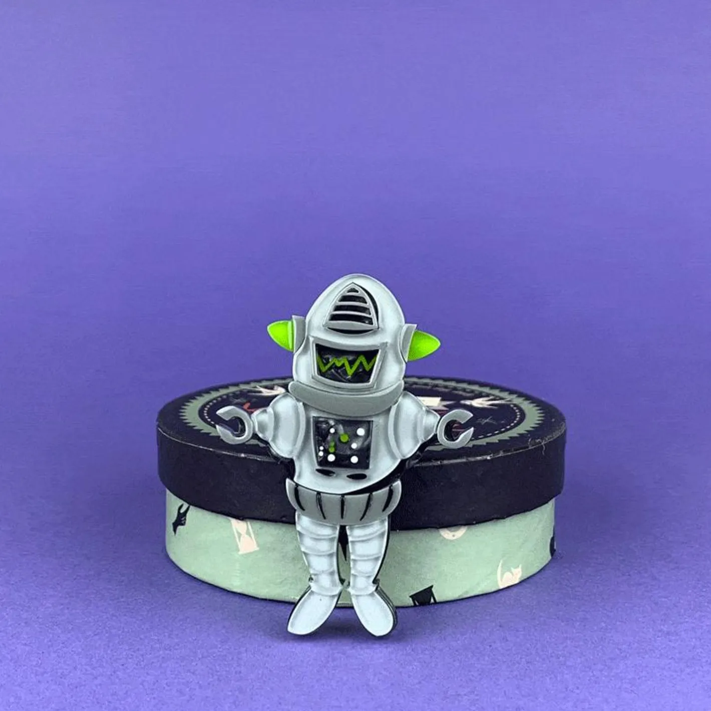 Erstwilder Robert The Rational Robot Brooch^ Brooches