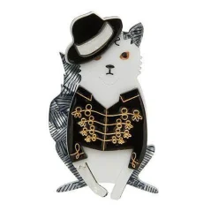 Erstwilder Rock With You Cat Brooch^ Brooches