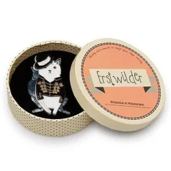 Erstwilder Rock With You Cat Brooch^ Brooches