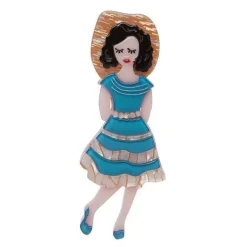 Erstwilder Rockabilly Queen Brooch^ Brooches