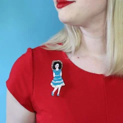 Erstwilder Rockabilly Queen Brooch^ Brooches