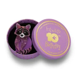 Erstwilder Rocket'S Riot Raccoon Brooch^ Brooches