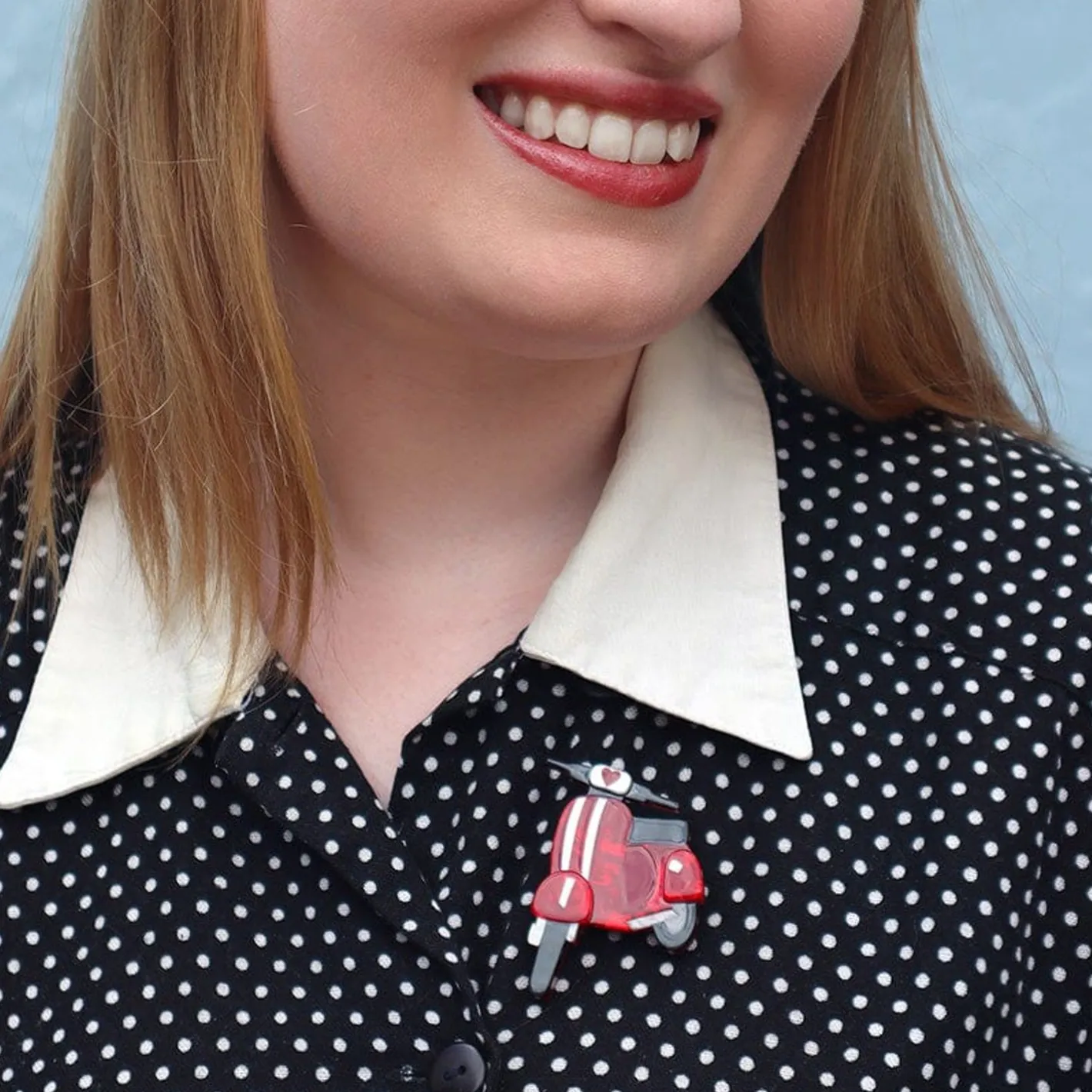 Erstwilder Roman Holiday Brooch^ Brooches