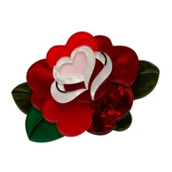 Erstwilder Roses Are Red Brooch^ Brooches