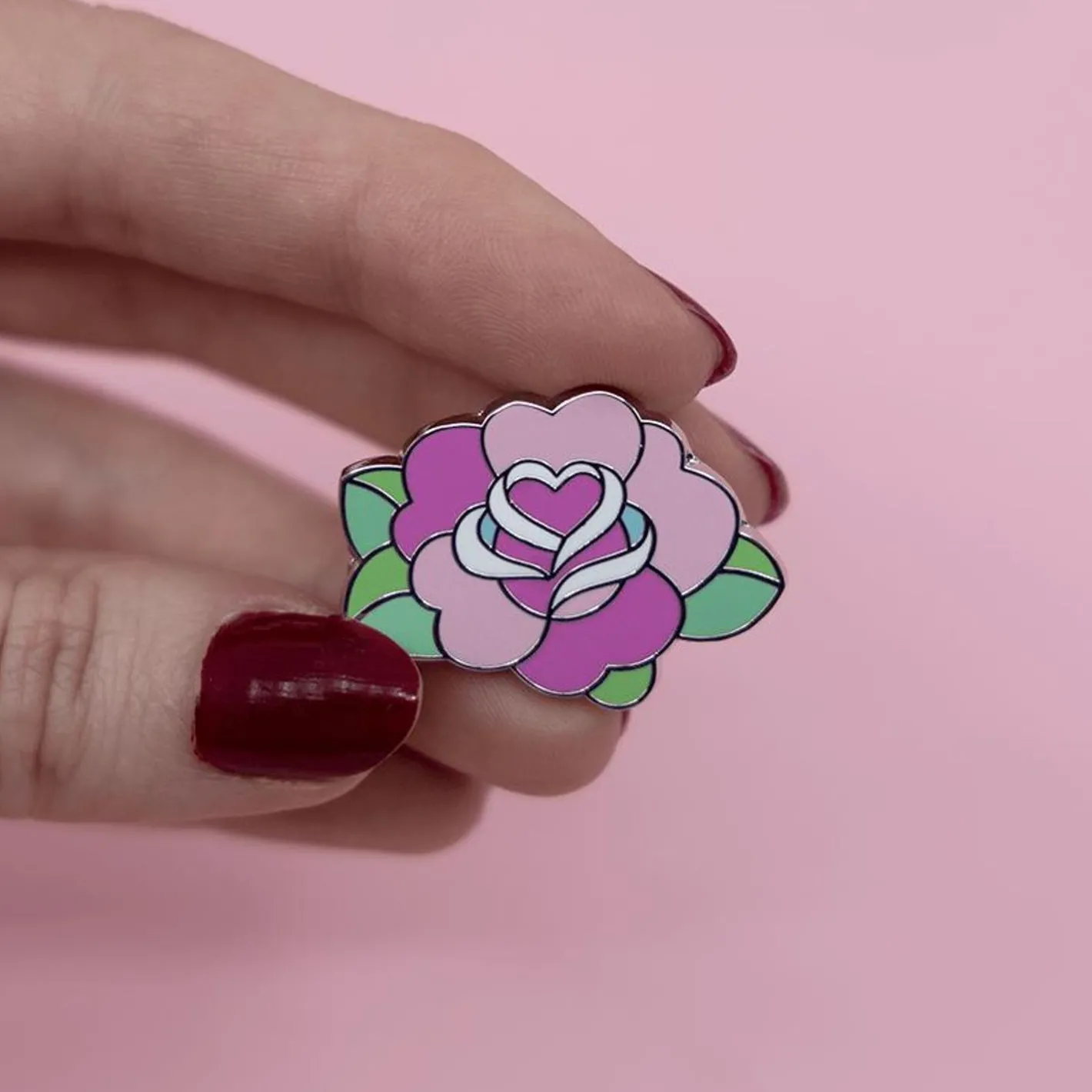 Erstwilder Roses Are Red Enamel Pin^ Enamel Pins