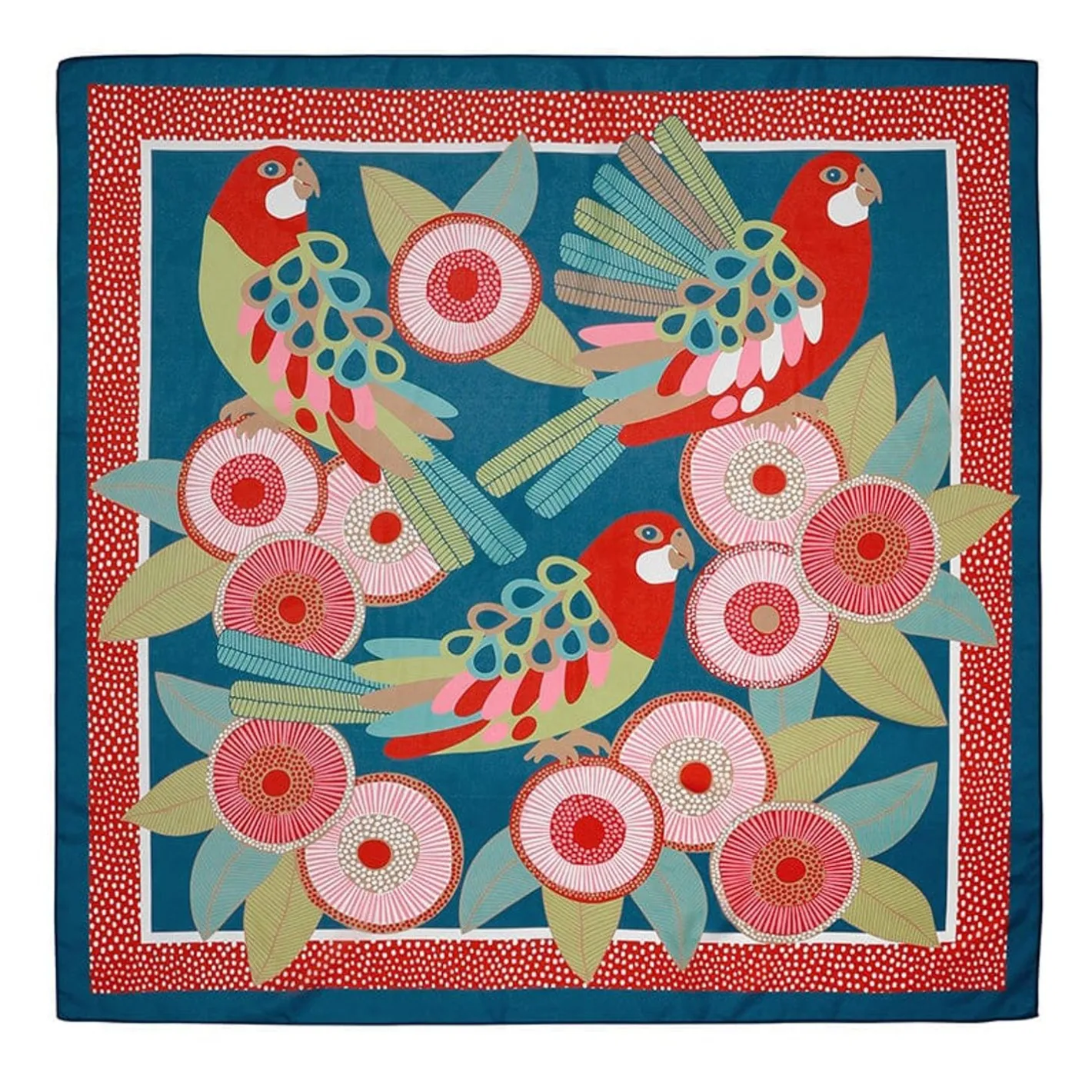 Erstwilder Rosie Rosella Square Scarf^ Scarves