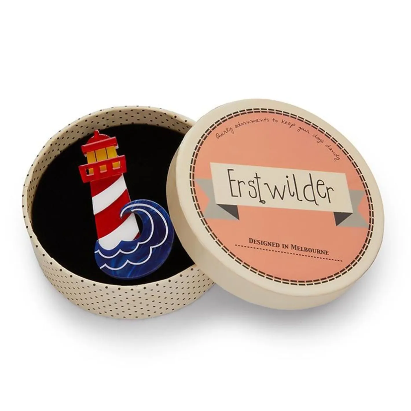 Erstwilder Round The Twist Brooch^ Brooches
