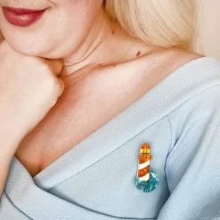 Erstwilder Round The Twist Mini Brooch^ Brooches