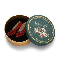 Erstwilder Ruby Slippers Brooch^ Brooches