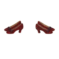 Erstwilder Ruby Slippers Double Brooch^ Brooches