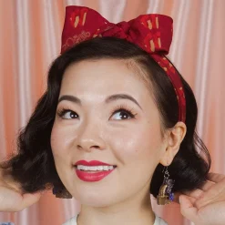 Erstwilder Ruby Slippers Head Scarf^ Scarves