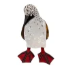Erstwilder Ruby The Booby Brooch^ Brooches
